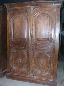 antique reproduction wooden almirah
